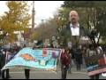 Chicago Climate Change Protest at Fisk Coal Plant and Greenpeace's Phil Radford Oct 24, 2009