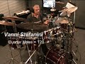 Vanni Stefanini, drum solo with UFIP cymbals and LANTEC sticks