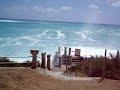 waves at taga beach of Tinian waves at taga beach of Tinian
