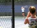 videos de US Open 2008: Nicole Vaidisova Pracising