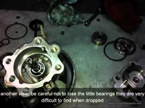 how to rebuild subaru power steering pump