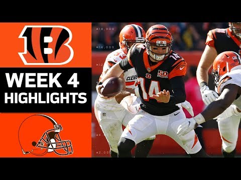 Video: Bengals vs. Browns | NFL Week 4 Game Highlights