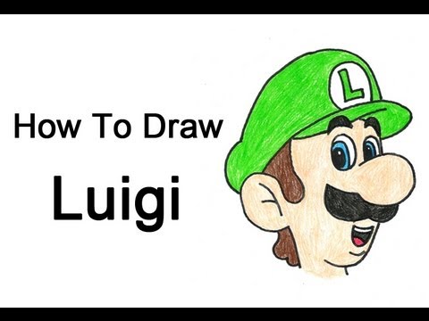 how to draw mario and luigi