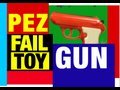Fail Toy PEZ GUN Candy Review by Mike Mozart of JeepersMedia on YouTube