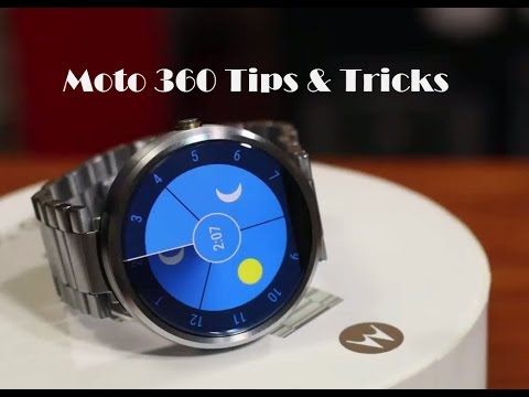 10 Tips and Tricks for Motorola Moto 360 Android Wear Watch
