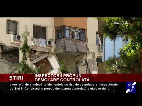 Inspectorii propun demolare controlată