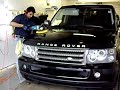 JRs Auto Detailing - Black Range Rover Power Polishing
