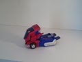 transformers animated deluxe cybertron optimus prime review