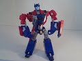 transformers animated deluxe cybertron optimus prime review