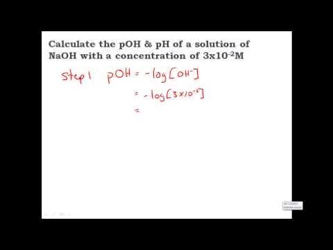 video-linktoworks-Calculating pH & pOH, [H+], [OH-], Acids & Bases CLEAR ...