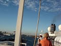 Departing Ft. Lauderdale on the Westerdam