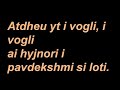 ATDHEU-SHQIPERIA ATDHEU-SHQIPERIA