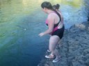Me && Colby jumping in the River.