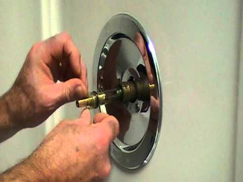 how to fix moen shower faucet leak