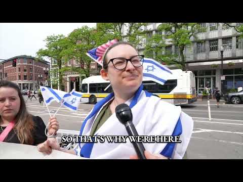 PRO-HAMAS Commencement Day at Harvard University