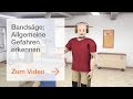 Bandsäge - Allgemeine Gefahren