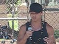 John Curran Rapping in Ewa Beach