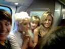 Duchess choir on the train singing with Badlashes!