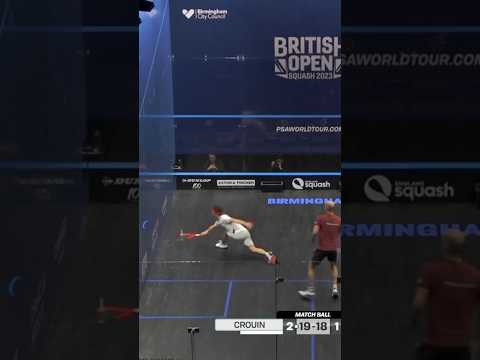 TOP QUALITY squash in this 4th game tie-break 