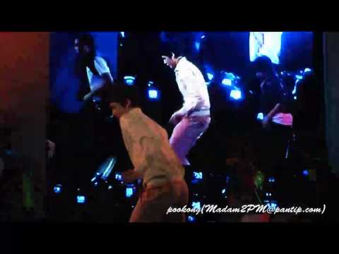 100207 Bopeepo&Mister 2PM Nichkhun Dance @Susuki Jelato Pattaya