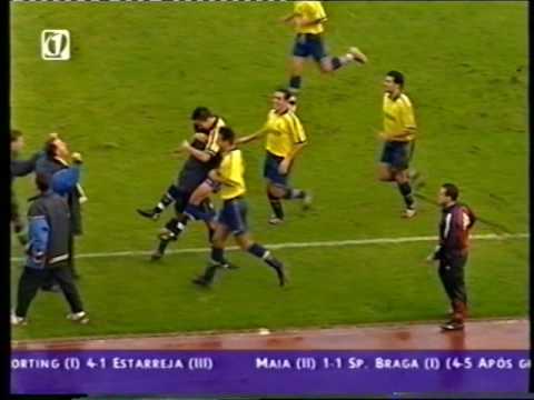 Sporting - 4 x Estarreja - 1 de 2002/2003 4Elim Ta...