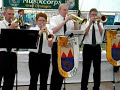Sch�tzenmusikcorps mit \"Gr��e aus dem Egerland\"