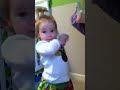 Ali being a monkey