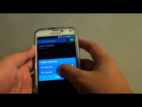 how to turn off cb messages on galaxy s4