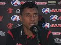 Coletiva após o jogo Flamengo x Goiás