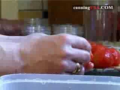 Video 3 Canning Tomatoes; Tomato ...