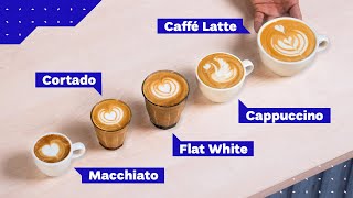 All Espresso Drinks Explained: Cappuccino vs Latte vs Flat White