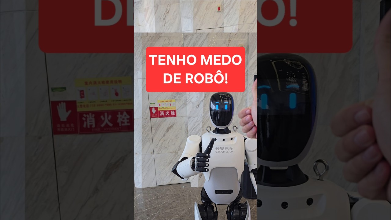 A SKYNET TÁ AÍ! EU TENHO MEDO DE ROBÔ hahahah #shorts