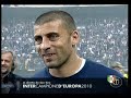 Intervista a Walter Samuel - Festa dei Campioni d'Europa al Meazza