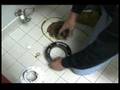 How to Repair a Toilet : Replace Flange Under a Toilet