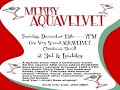Merry Aquavelvet Christmas