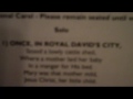 Once in royal david ciy