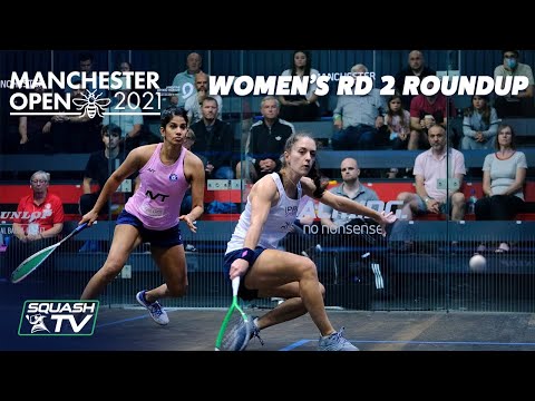 Squash: Manchester Open 2021 - Women's Rd 2 Roundup