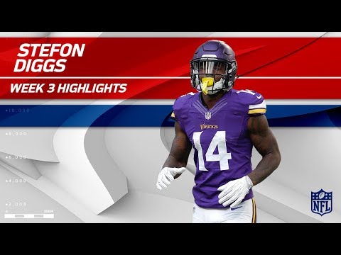 Video: Stefon Diggs Dominates w/ 2 TDs! | Buccaneers vs. Vikings | Wk 3 Player Highlights