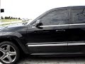 Jeep SRT8 vs ML 63 AMG from inside the ML 63 AMG