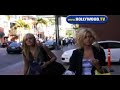 Amanda Michalka and Alyson Michalka Leaving Anastasia.