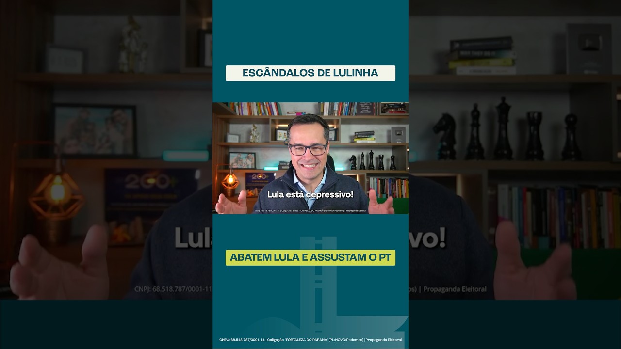 Lulinha virou um problema que Lula NÃO CONSEGUE se livrar.