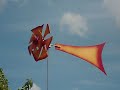 Click here to watch this video Peter's Windspiele Farbspiel Gelb-rot
