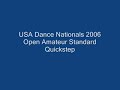 USA Dance Nationals 2006  Std Final - Quickstep