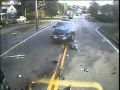 Car vs bus head on collision - accident, bus, crash, head on crash