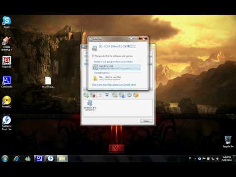 how to open disc image file