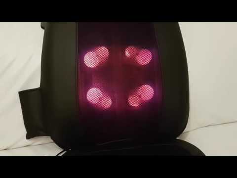 Klarfit Niuwe Massagestuhl-Auflage Shiatsu-Sitzauflage