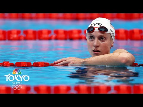 Katie Ledecky looks DOMINANT in 1500m free heat win | Tokyo Olympics | NBC Sports