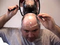 making a tape mold template for hairpieces by michigan baldy
