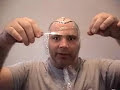 making a tape mold template for hairpieces by michigan baldy