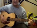 live forever by oasis acoustic guitar lesson / tutorial